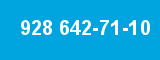 928 642-71-10 928 642-71-10